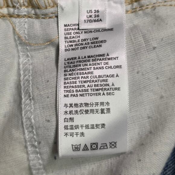 BDG High Rise Bootcut Jeans Women’s 27 Light Wash Distressed Denim NWT - Picture 8 of 8